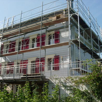 Gerüstbau Haus