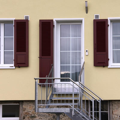Fensterlädentür
